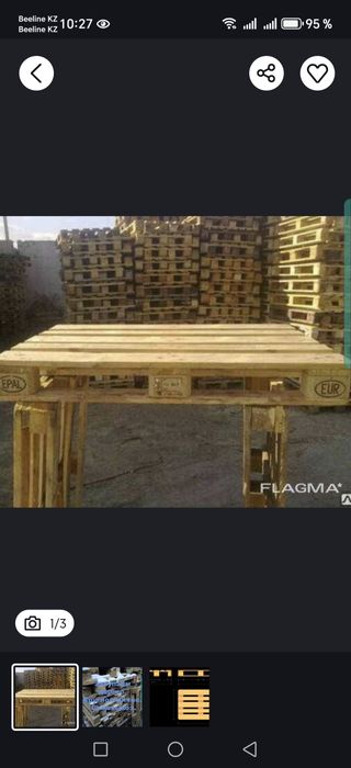 Принимаем поддоны 800х1200 и 1000х1200мм