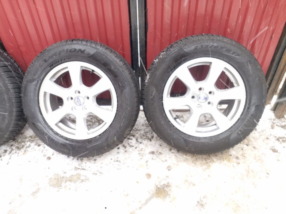 Jante VOLVO Xc60 R17 Seghin + Anvelope Iarna 235 65 R17 Pirelli 6mm