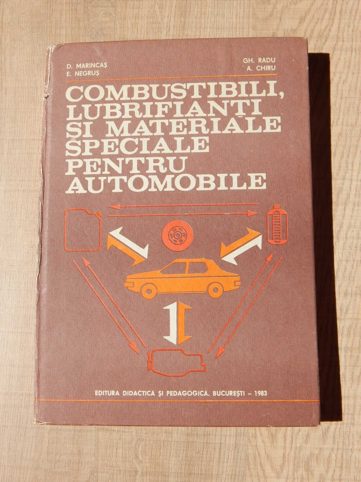 Combustibili, lubrifianti si materiale speciale pentru automobile 1983