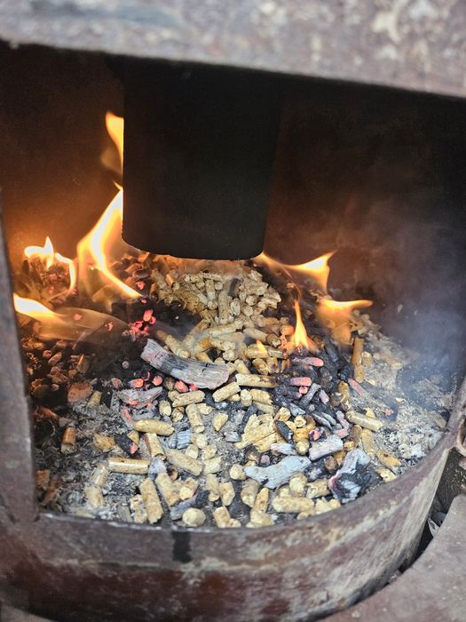 Sobă  peleti  originala