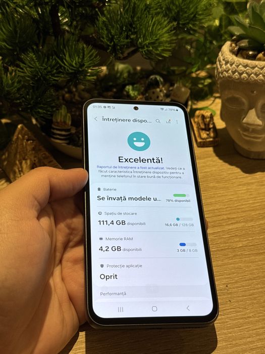 Samsung A54 ‼️Ca Nou‼️Garantie‼️Husa si folie‼️