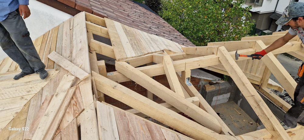 Reparatii montaj acoperis complet