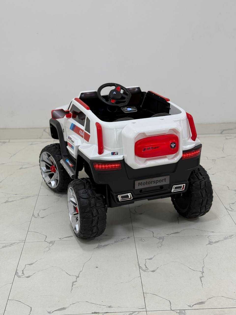 4x4 BMW 003 4ta motorli detskiy elektro mashina 8 yoshgacha