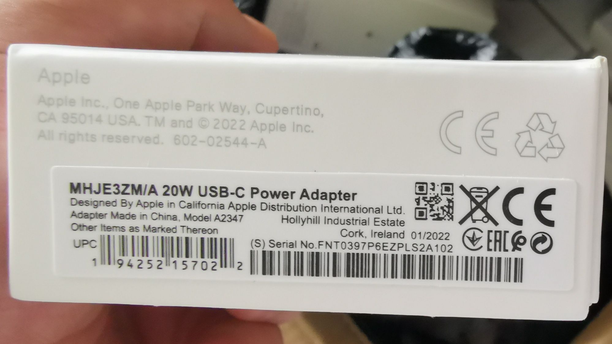 Kit apple incarcator original iphone 12/13,14,cablu usb c to lightning