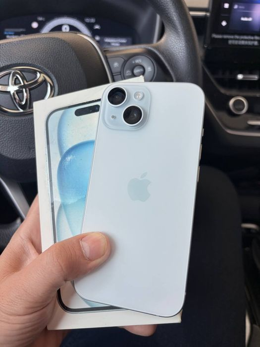 iPhone 15 blue 100% ёмкость идеал