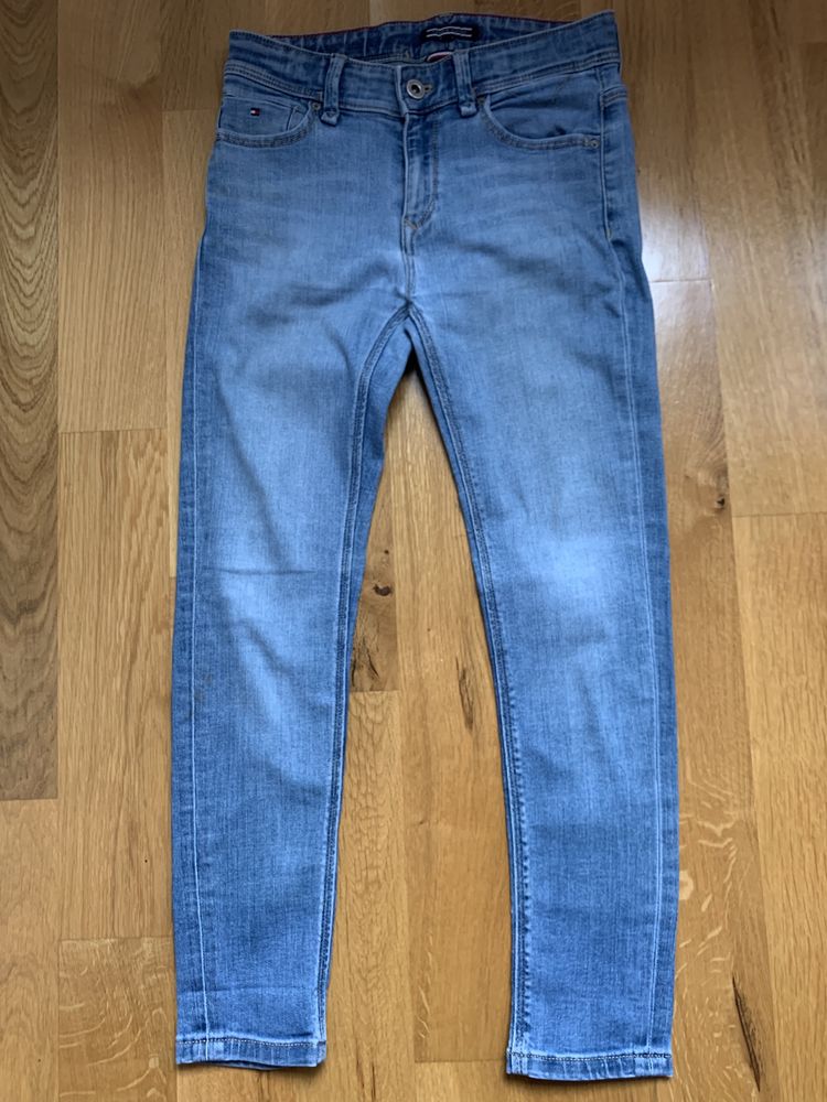 Blugi Tommy Hilfiger copii/originali/slim-140 cm