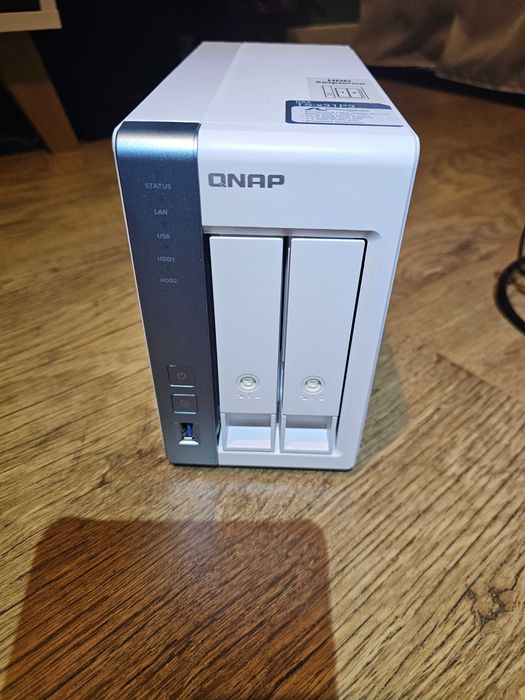 QNAP TS-231P3 – 2-bay NAS, Quad-Core 1.7 GHz, 2.5GbE –stare impecabilă