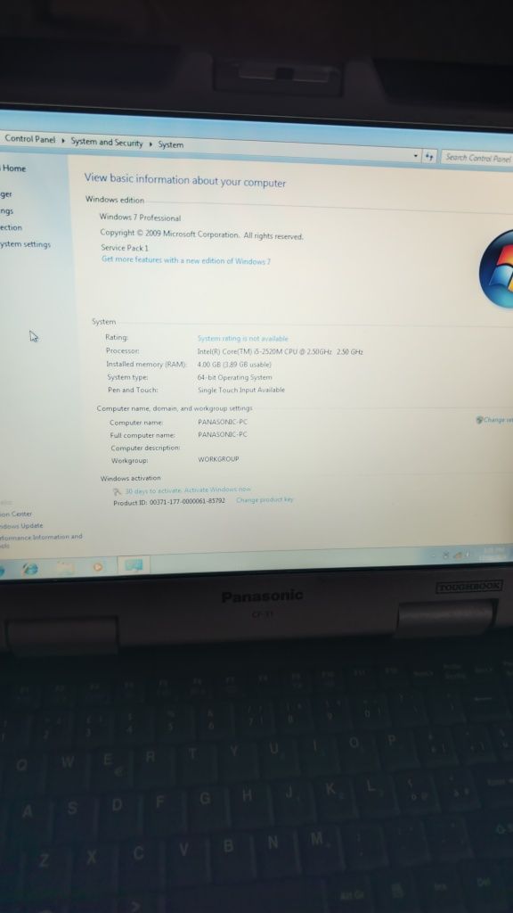 Laptop Militar Panasonic CF31 i5 &Tester Auto 12/24V Bluetooth GRATUIT