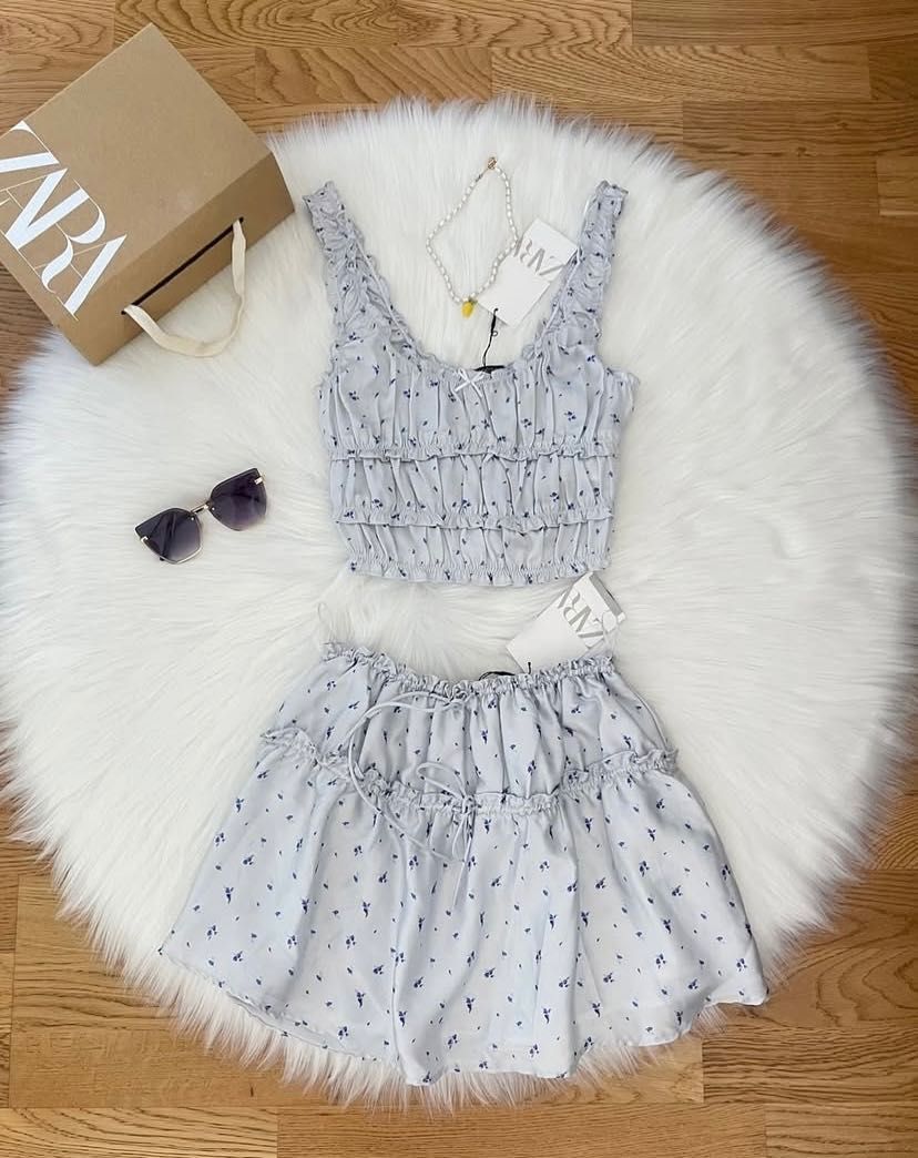 Zara Пола Топ комплект L
