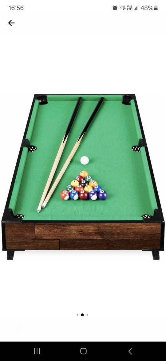 Билярдна маса Action One Game On, 102x55x20 см