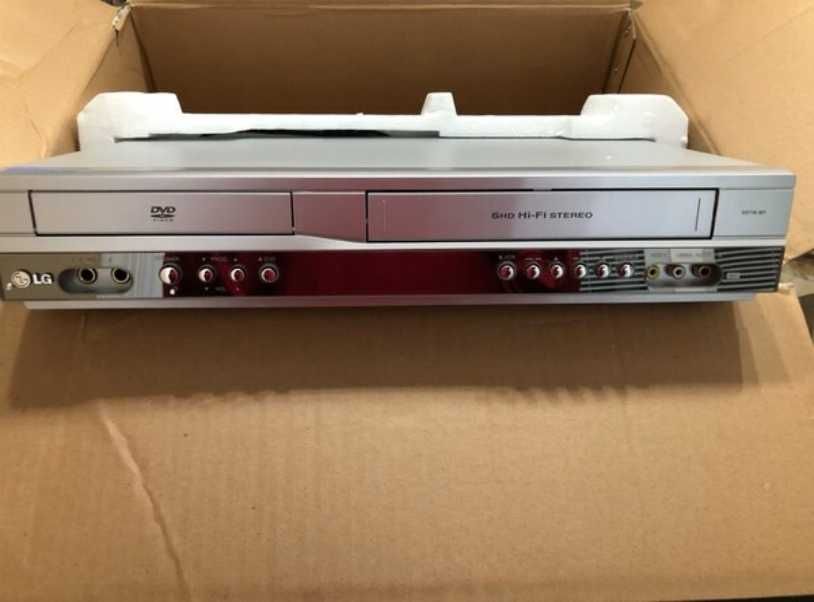 Combo LG nou VCR video - DVD  player