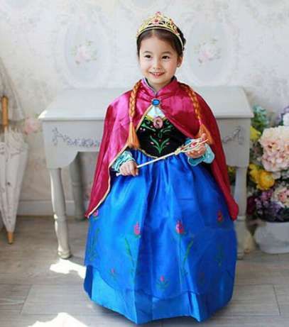 Rochita Anna sora Elsa, Rochie Frozen, party 3, 4 ani