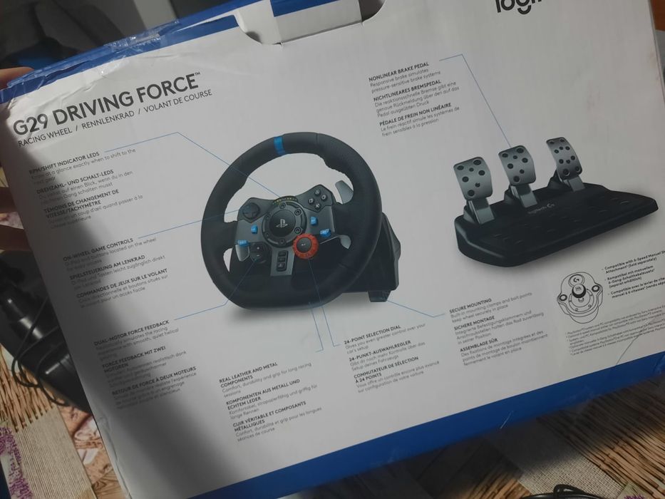 Volan cu pedala Logitech G29 Driving Force