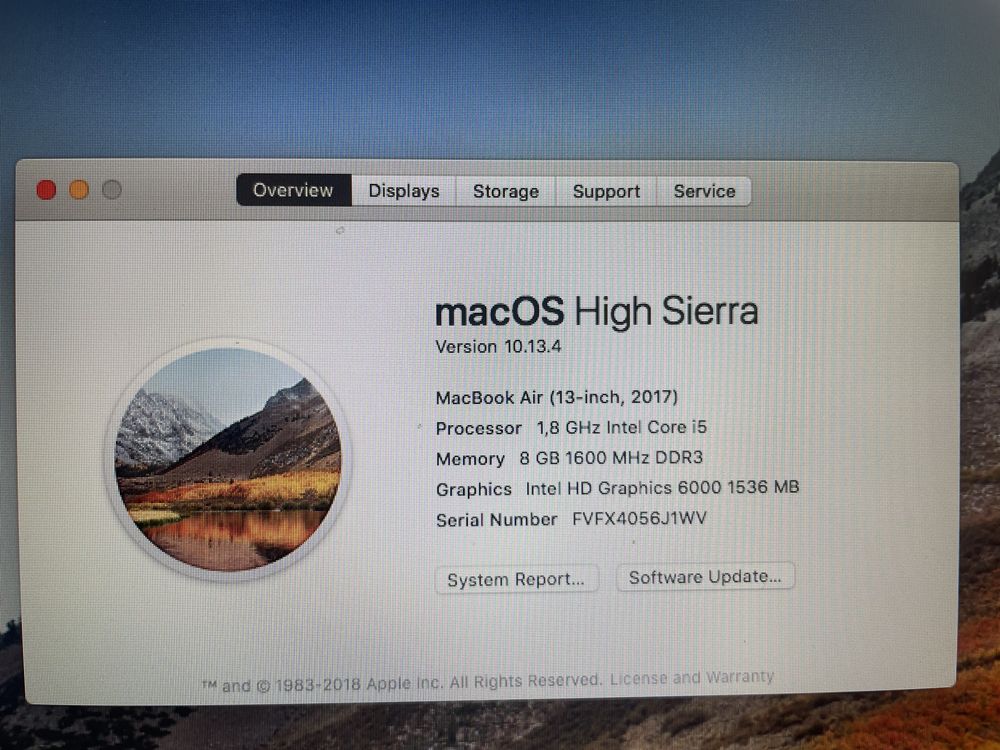 Лаптоп Macbook нов неизползван