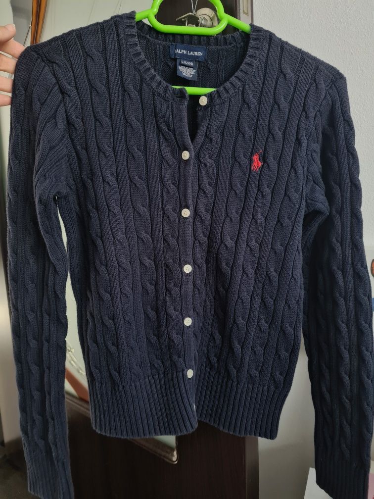 Cardigan Ralph Lauren 12-14 ani