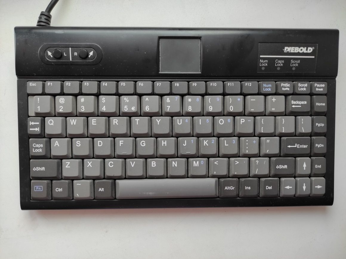 Клавиатура тачпад diebold touchpad