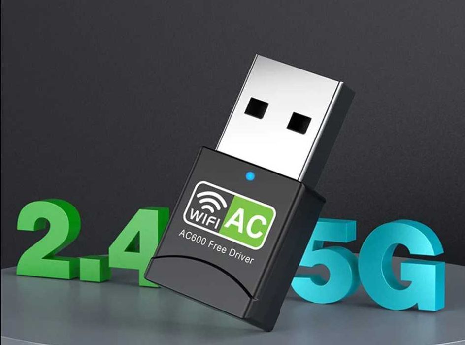Беспроводной адаптер WI-FI 2,4ггц/5ггц Двухдиапазонный