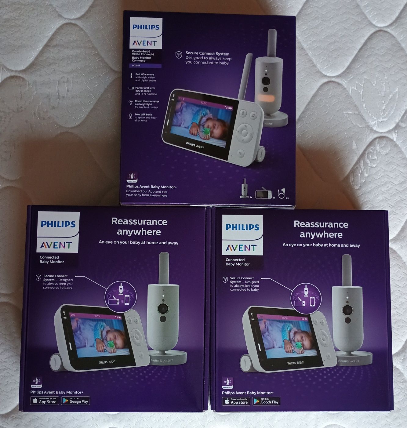 Дигитални видеофони Philips Avent SCD 923/26 - Нови и запечатани !