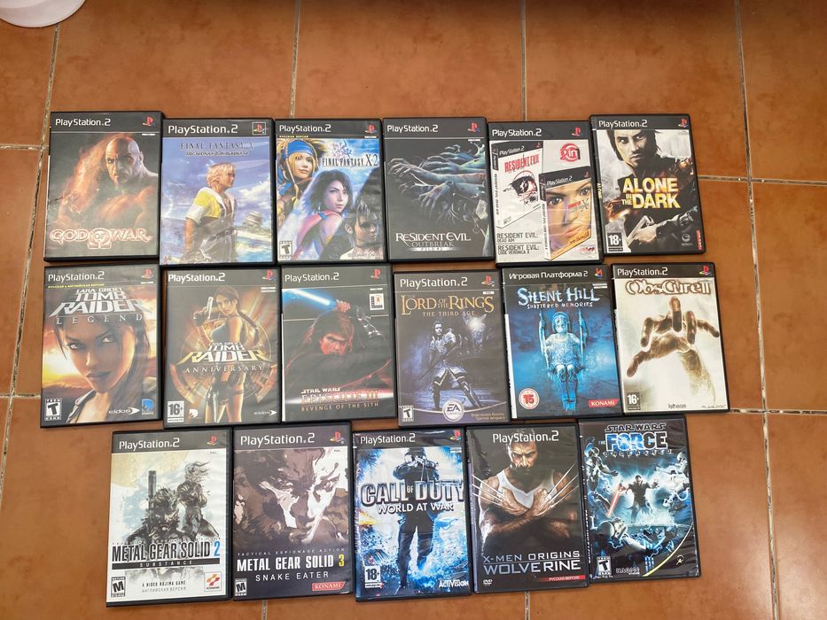 Игры на Playstation 2