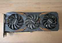 Placă video Gigabyte Gtx 1080 impecabilă