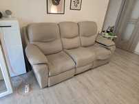 Canapea cu recliner 3 locuri