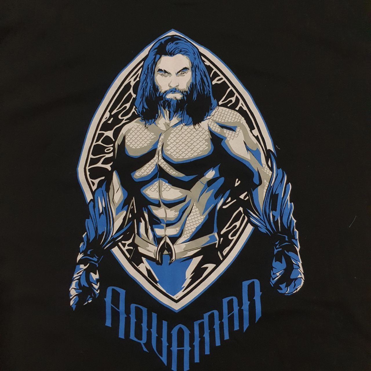 Tricou barbat Aquaman , mărimea L, 100% bumbac.