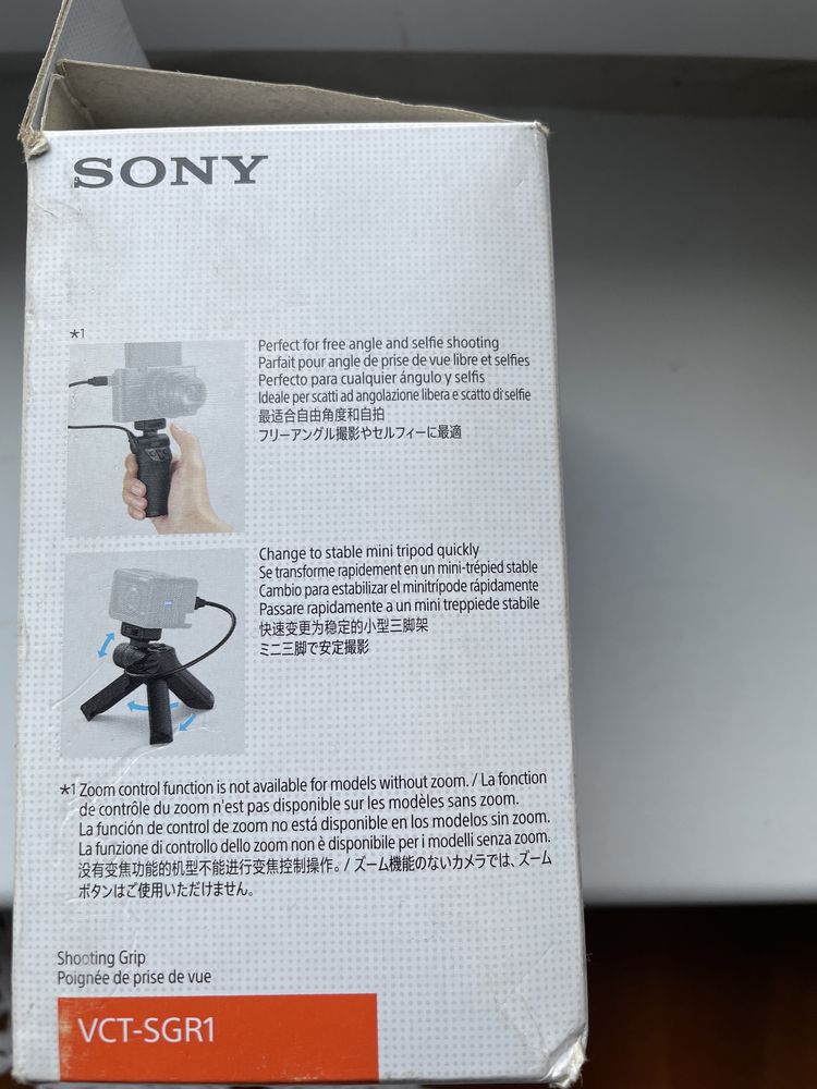 Sony VCT-SGR1 Nou Mini-Trepied si Controller pt seriile RX si e-mount