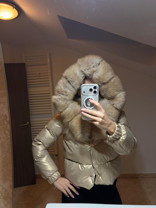 Geaca cu blana naturala