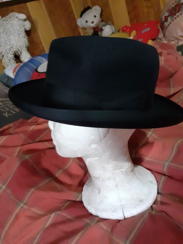 Pălării Fedora,vintage/bărbați/Mayser,Prima H/55/56