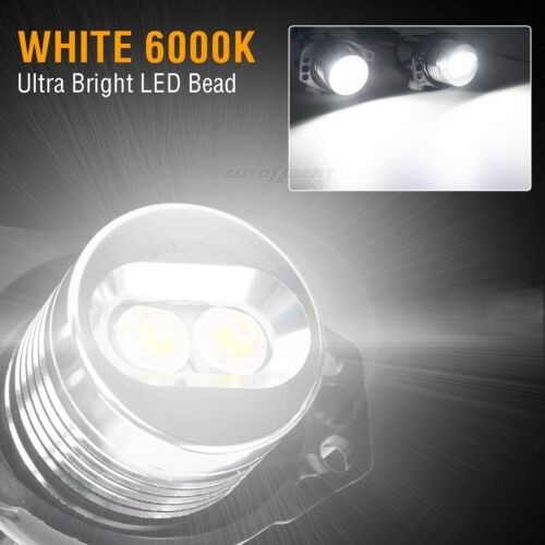 БЕЛИ LED крушки Angel Eyes ангелски очи за BMW E90 E91 E92 с Canbus