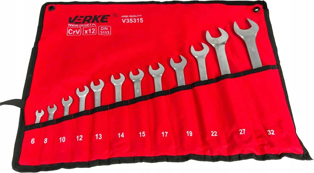 Set 12 chei fixe combinate 6-32mm (V35315)