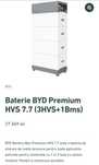 Acumulator BYD Battery Box Premium HVS 7.7, baterie LiFePo4 7.7 kWh