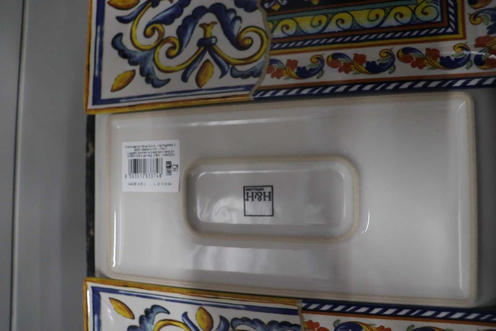 Плата/чинии H&h Positano Комплект 5 плата Piatti Retangolare 25x15cm