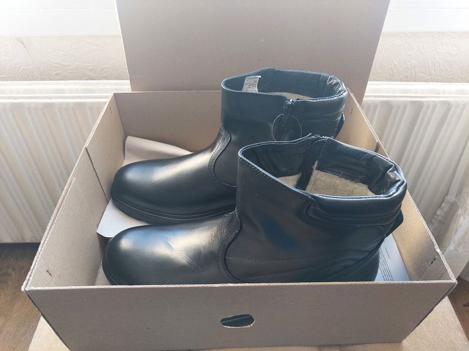 Кожени мъжки боти  № 43