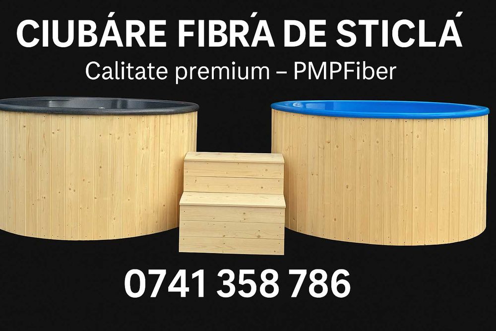 Ciubăr 2 m, aeromasaj + LED – ASIGURAM livrare rapidă!