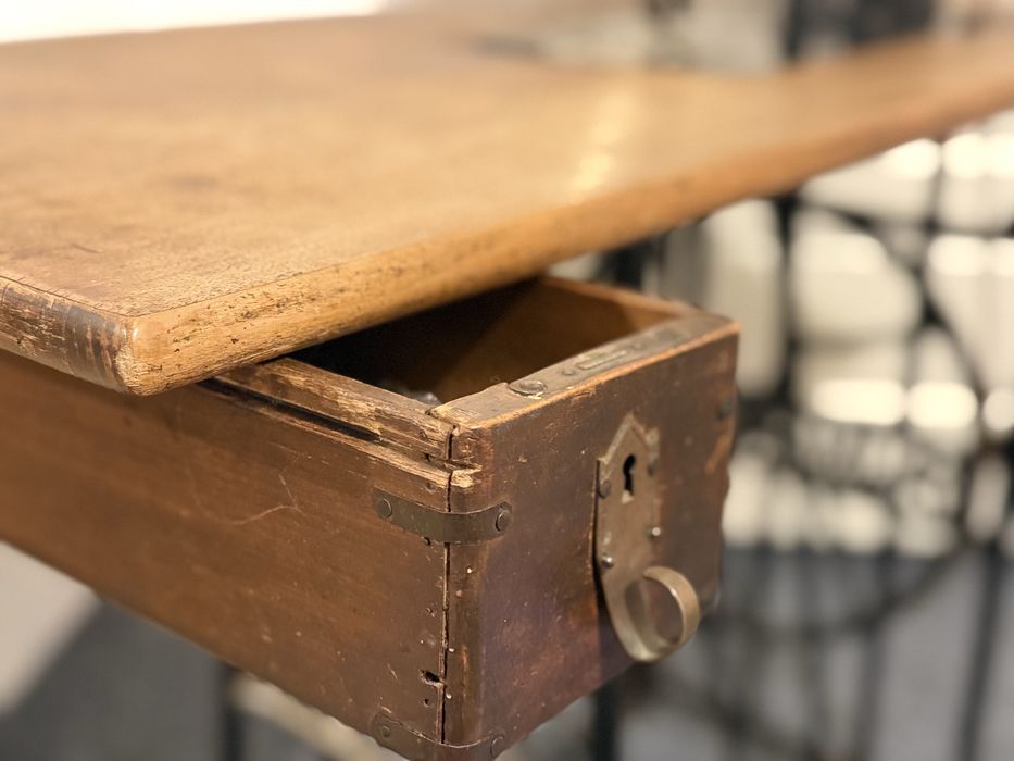 Mașină cusut Naumann originală, nereconditionata, antichitate