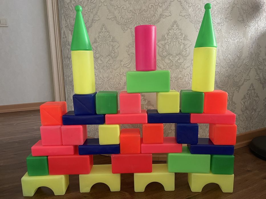 Набор кубиков крепость (город)