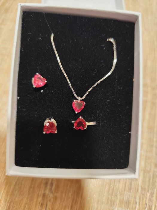 сребърен комплект