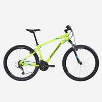 Bicicletă Rockrider XC MTB ST 100 27,5" RR Galben Fluorescent Marime M