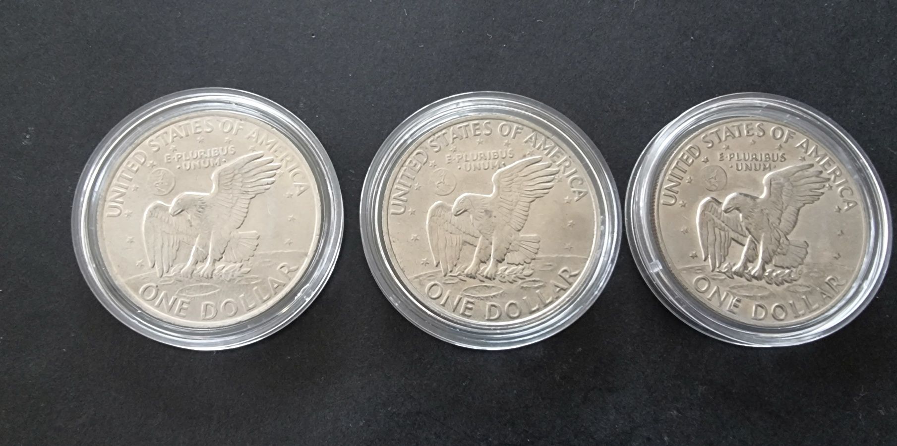 Монети. Оригинална Американска  монета . 1 долар.  1974 год.