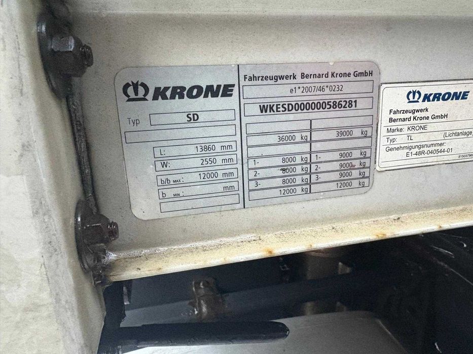 Remorca Krone Standard 2013