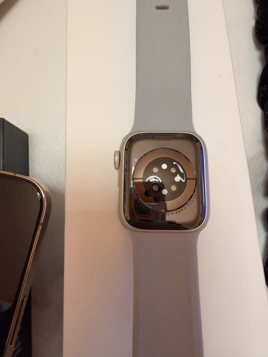 Iphone 13 pro max gold + apple watch 7