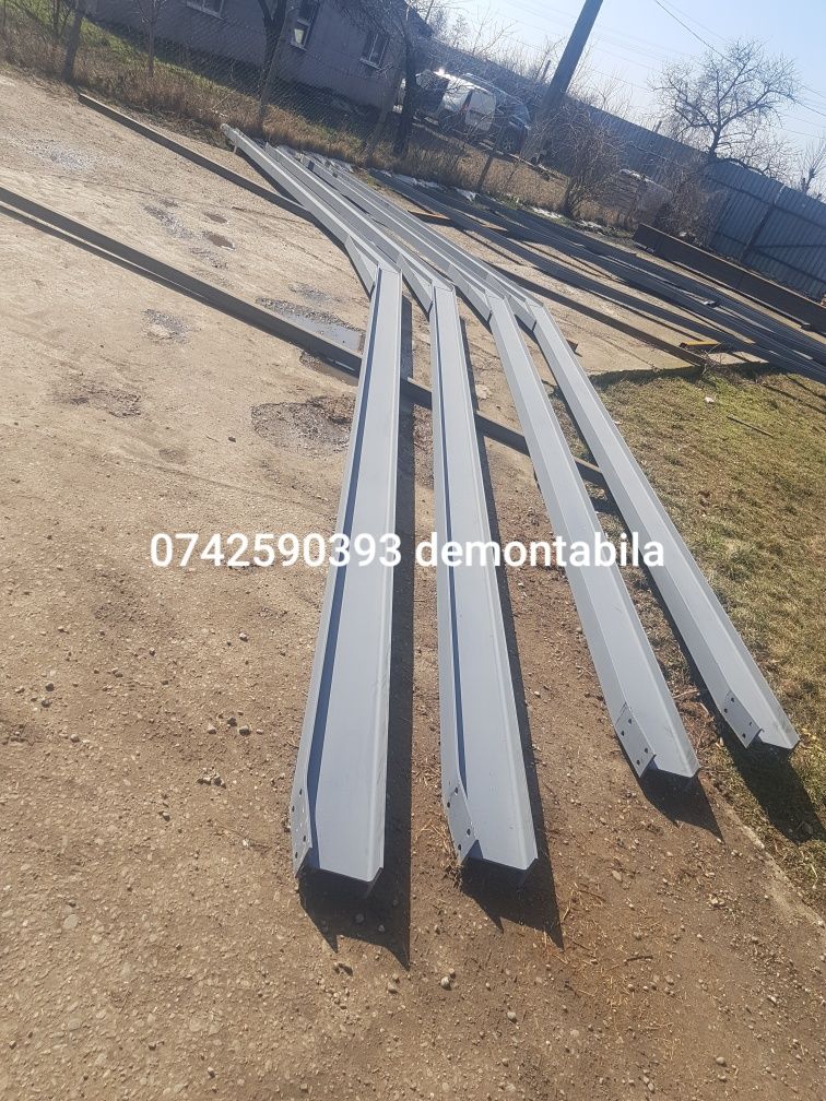 Vand hale metalică 10x34