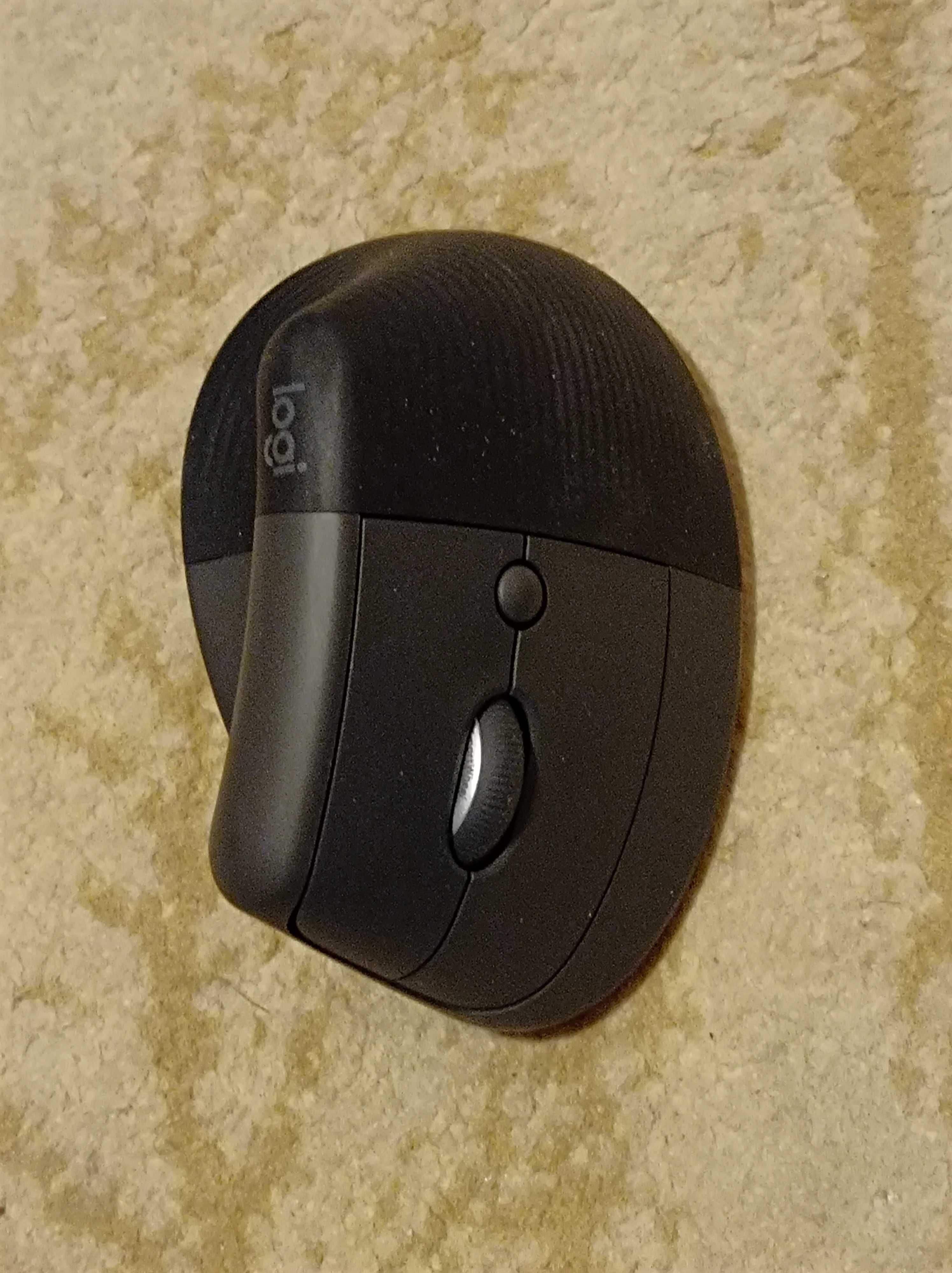 Mouse Wireless Logitech Lift Left Business, Bluetooth, Bolt, BLACK