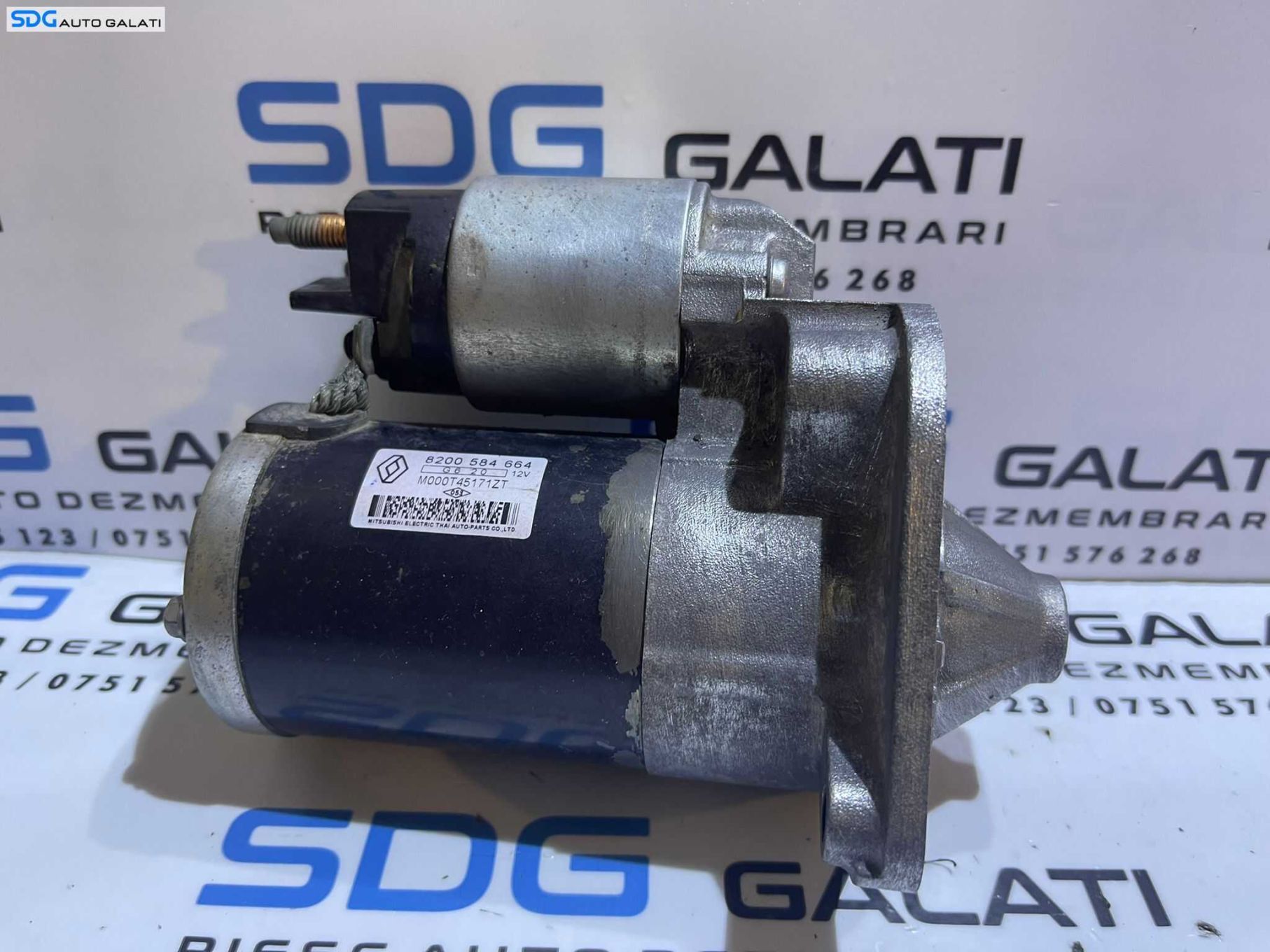 Electromotor cu 8 Dinti Dacia Logan 1 1.4 2004 - 2012 Cod 8200584664 M000T45171 M000T45171ZT [B3307]