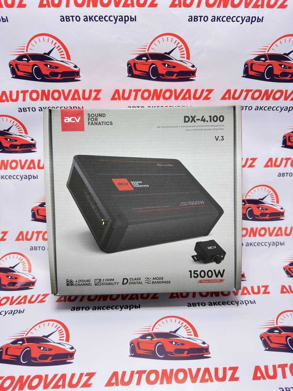 Усилитель | В рассрочку | ACV DX-4.100 V3 | Nasiya savdo