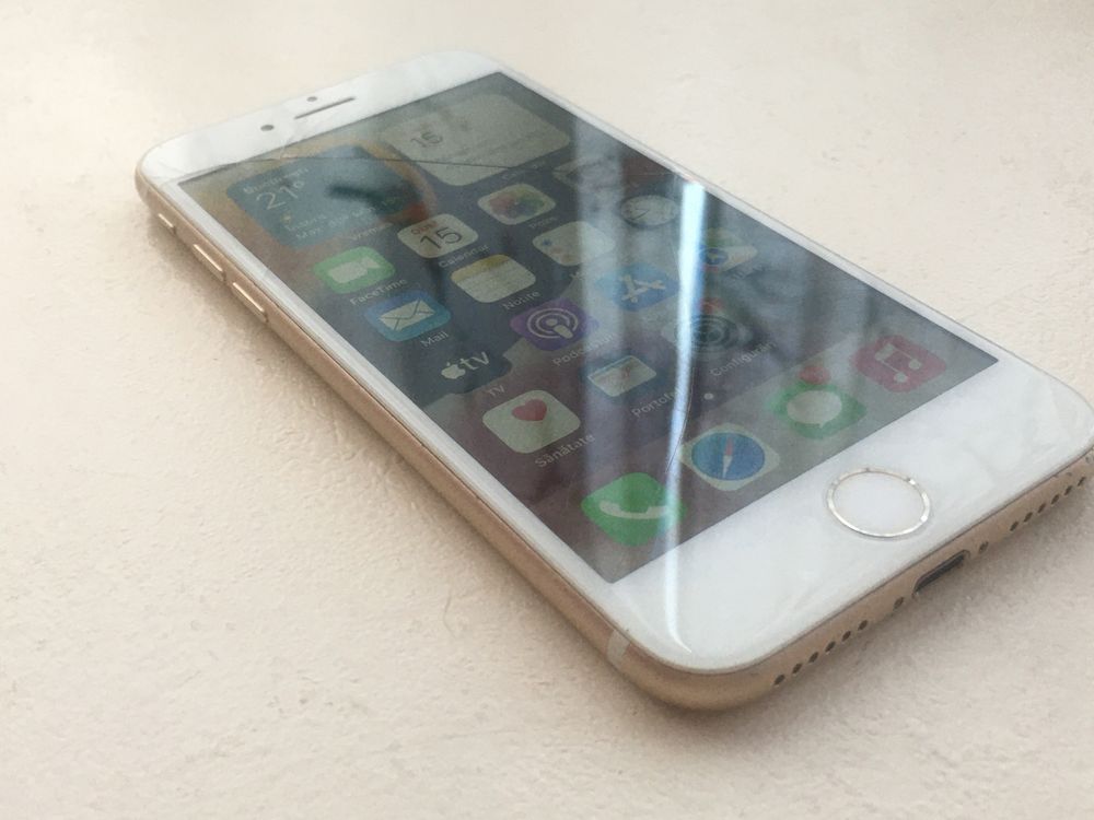 Iphone 7 GOLD display spart display fisurat
