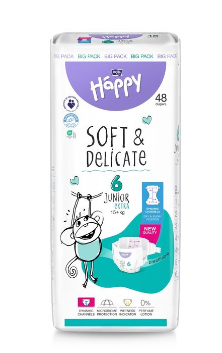 Scutece  Happy Soft&Delicate