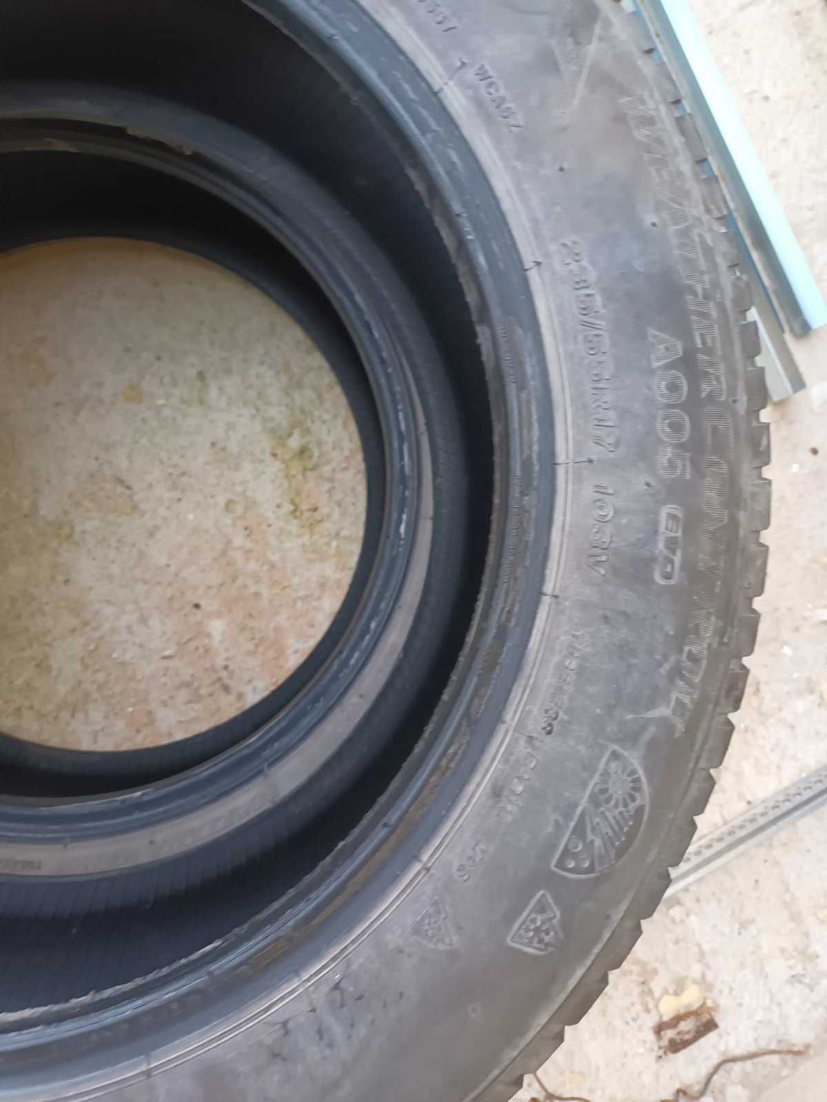 гуми Bridgestone  R 17" 235/55/17 всесозонни за SUV и 15 цола  Lassa