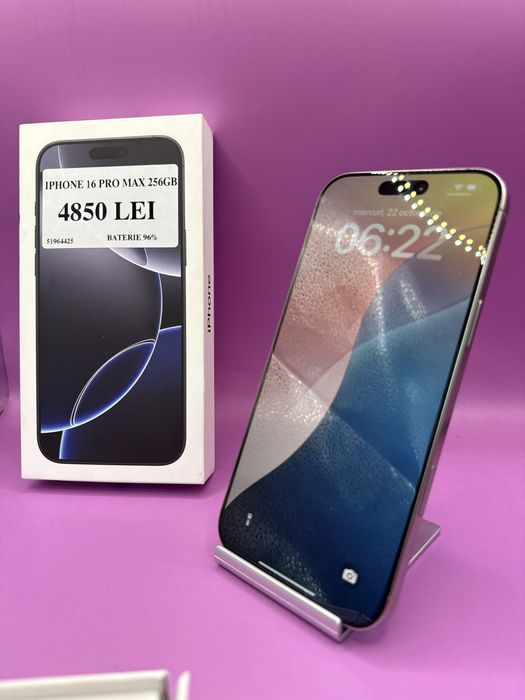 Iphone 16 Pro Max 256 •Matei Amanet Crangasi•51964